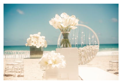 Sunset cocktail hour overlooking the coast